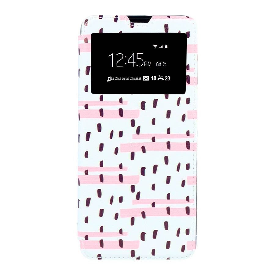 Funda Libro Rosa con ventana Xiaomi Redmi 12