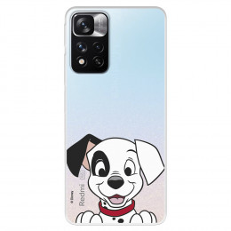 Funda para Xiaomi Redmi Note 11 Oficial de Disney Cachorro Sonrisa - 101 Dálmatas