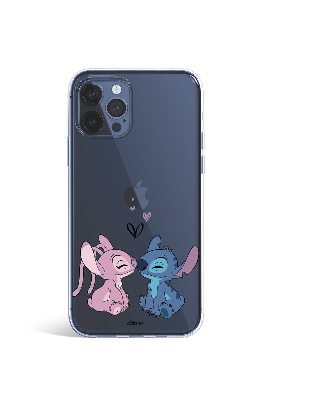 Funda para iPhone 12 Oficial de Disney Stitch Azul - Lilo & Stitch