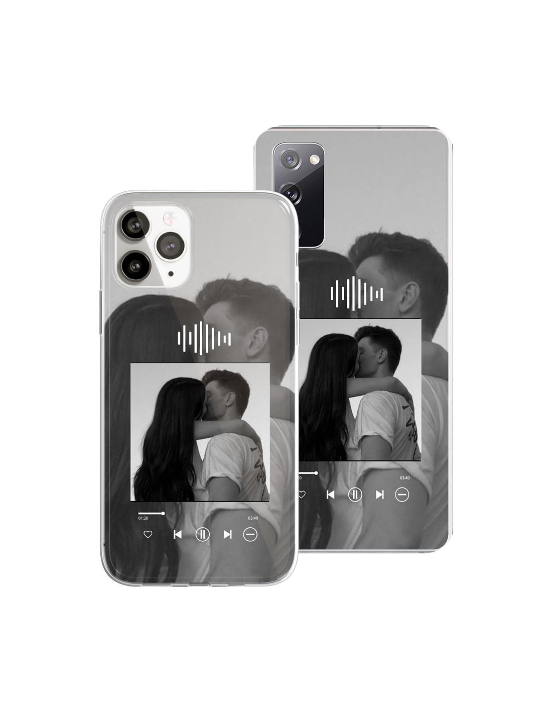 Funda de teléfono personalizada para iPhone 11, diseño personalizado de  fotos de collage de múltiples imágenes, resistente a los golpes, resistente  a