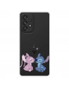 Funda para Samsung Galaxy A53 Oficial de Disney Angel & Stitch Beso - Lilo & Stitch