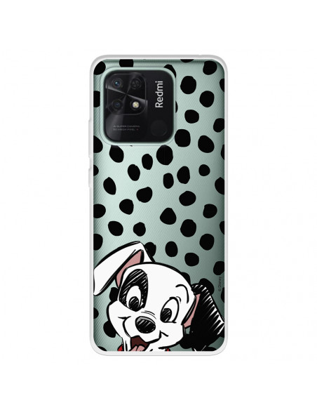 Funda para Xiaomi Redmi 10C Oficial de Disney Cachorro Manchas