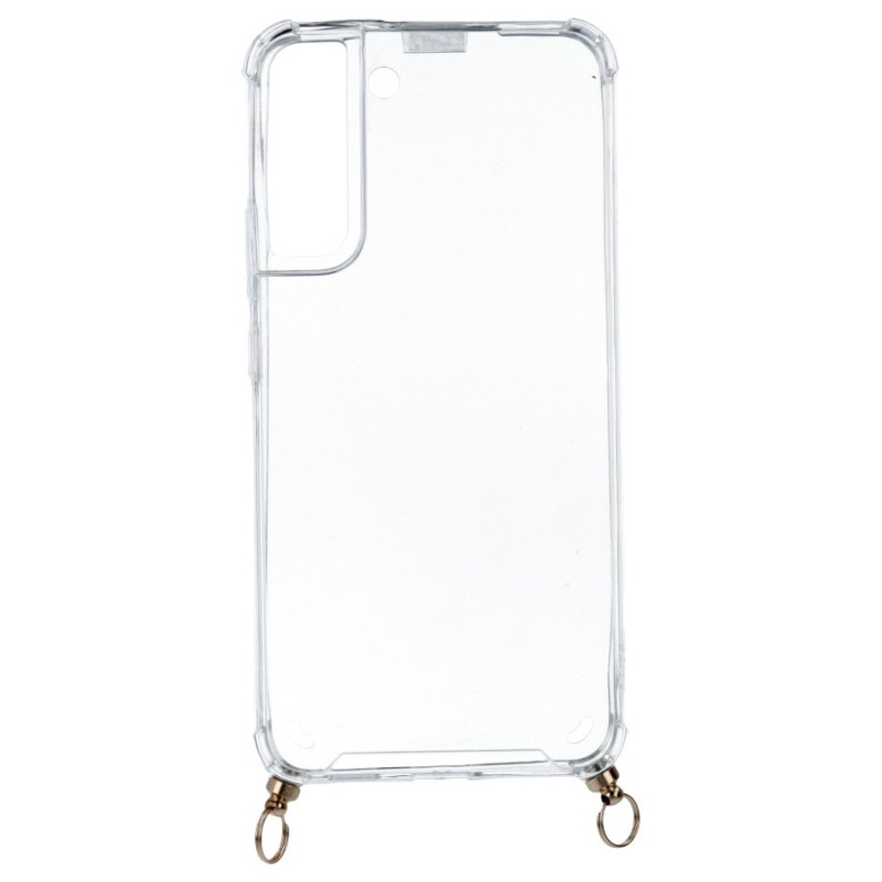 Funda Silicona Colgante Transparente  para Samsung Galaxy S22 Plus