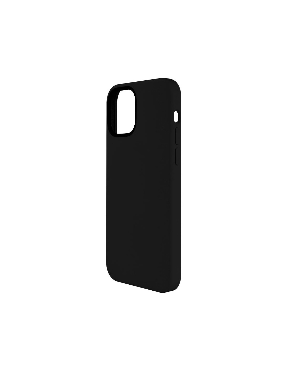 Para iPhone 12 mini CD Texture MagSafe TPU Funda para teléfono (negro  transparente)