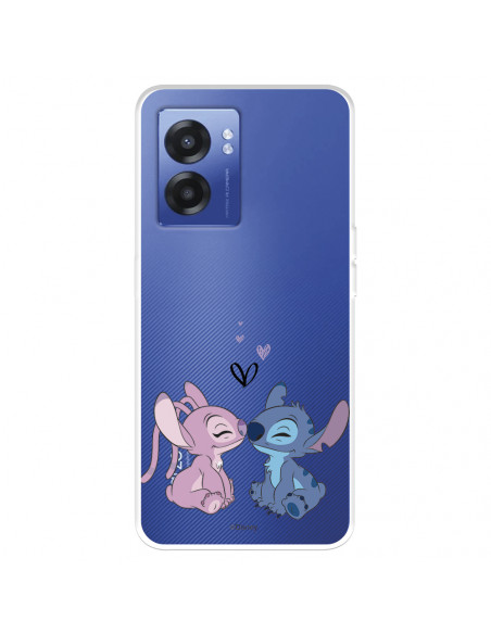 Funda para Samsung Galaxy S20 FE Oficial de Disney Angel & Stitch Beso -  Lilo & Stitch