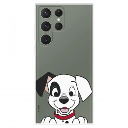 Funda para Samsung Galaxy S23 Ultra Oficial de Disney Cachorro Sonrisa - 101 Dálmatas