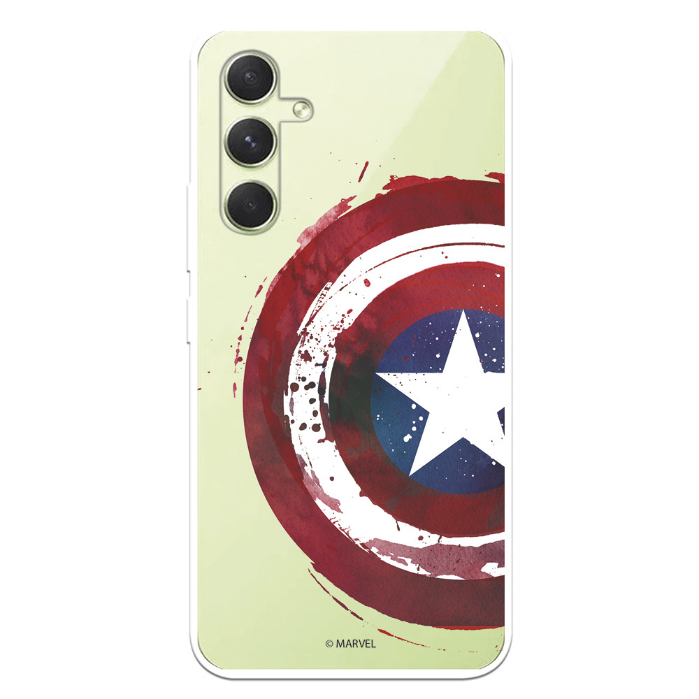 Funda para Samsung Galaxy A54 5G Oficial de Marvel Capitán América