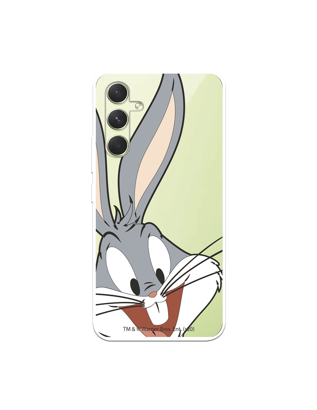 Funda para Oppo A74 5G Oficial de Warner Bros Bugs Bunny Silueta