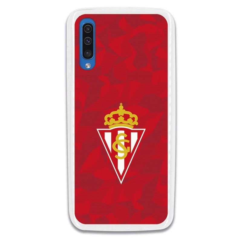 Funda Oficial Sporting Trama Roja para Samsung Galaxy A70