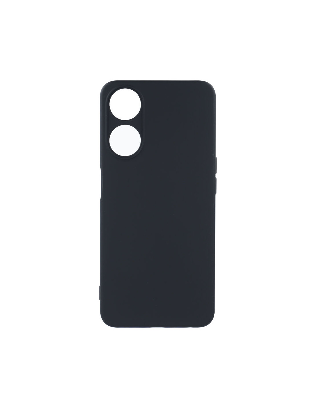 Cool Funda Flip Cover Liso Negra para Oppo A78 5G