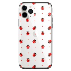 Funda Dibujo Estampado De Mariquitas Con Lunares