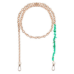 Colgante de Cadena con Cuentas de Colores para Móvil