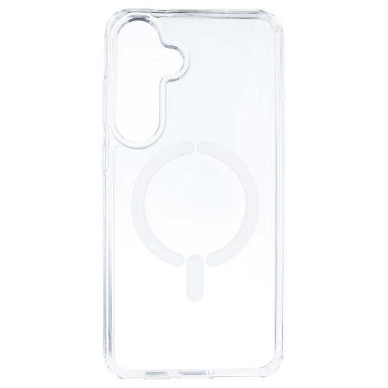 Funda Transparente Logo Compatible con Magsafe para Samsung Galaxy S24 Plus Funda Transparente Logo Compatible con Magsafe para Samsung Galaxy S24 Plus