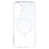 Funda Transparente Logo Compatible con Magsafe para Samsung Galaxy S24 Plus