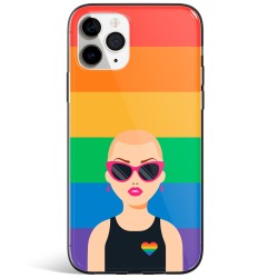 Funda Móvil Diseño Orgullo - Silueta LGTB