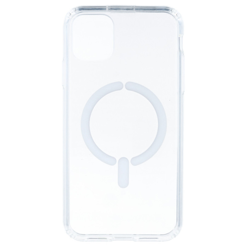 Funda Transparente Logo Compatible con Magsafe para iPhone 11 Funda Transparente Logo Compatible con Magsafe para iPhone 11