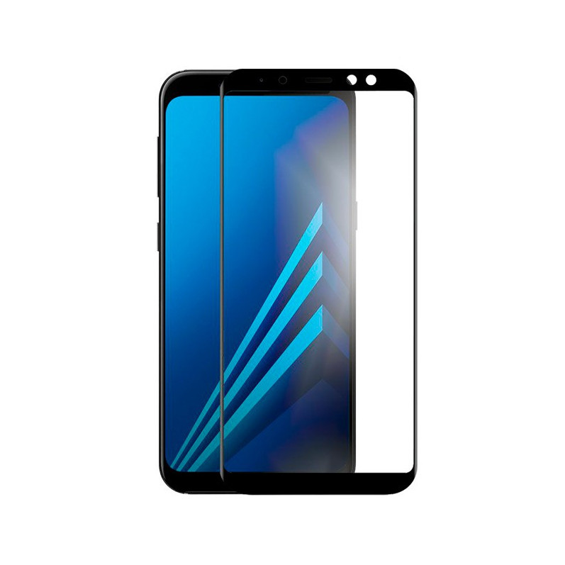 Cristal Templado Completo Negro para Samsung Galaxy A5 2018