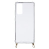 Funda Silicona Colgante Transparente para Samsung Galaxy S20 FE