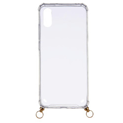 Funda Silicona Colgante Transparente para Xiaomi Redmi 9A