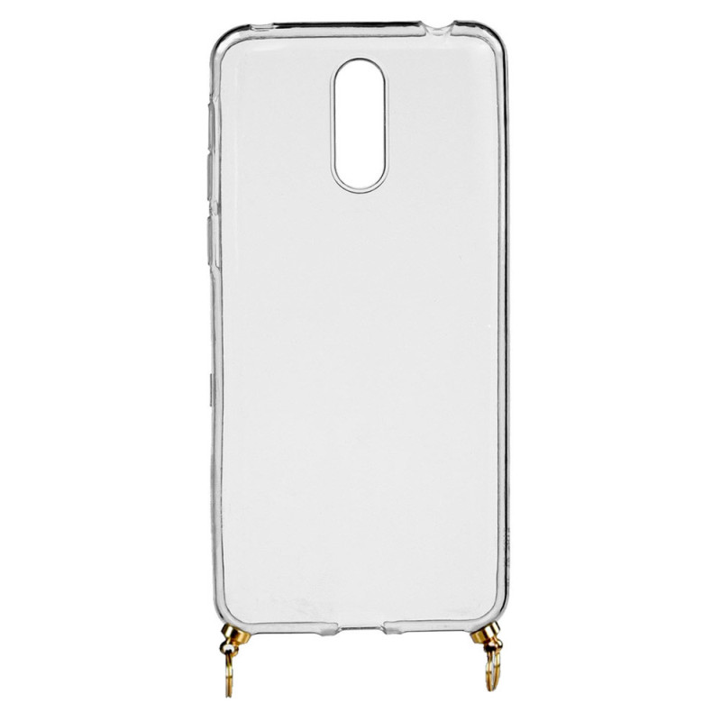 Funda Silicona Colgante Transparente para Alcatel 1X 2019