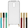 Funda Silicona Colgante Transparente para Alcatel 1X 2019