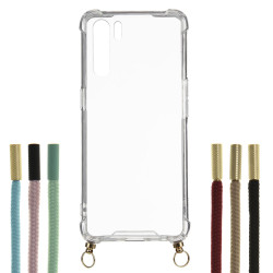 Funda Silicona Colgante Transparente para Oppo A91