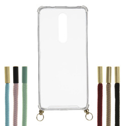 Funda Silicona Colgante Transparente para Xiaomi Mi 9T