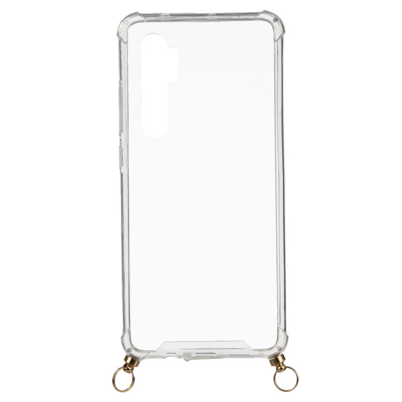 Funda Silicona Colgante Transparente para Xiaomi Mi Note 10 Lite