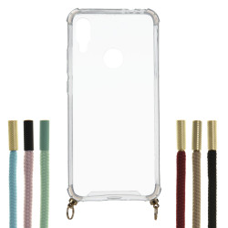 Funda Silicona Colgante Transparente para Xiaomi Redmi Note 7