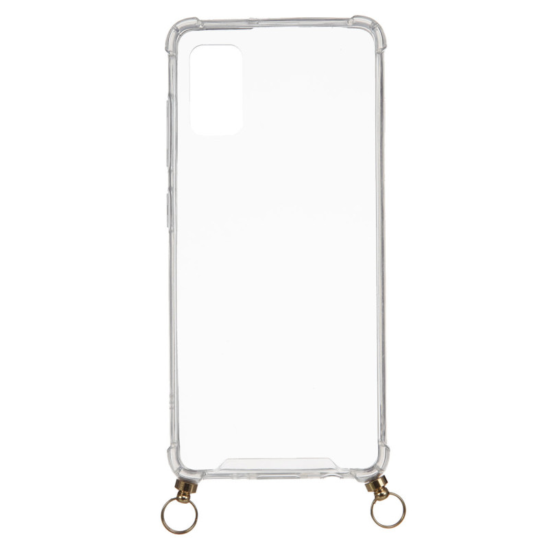 Funda Silicona Colgante Transparente para Samsung Galaxy A41