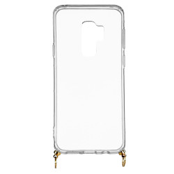 Funda Silicona Colgante Transparente para Samsung Galaxy S9 Plus