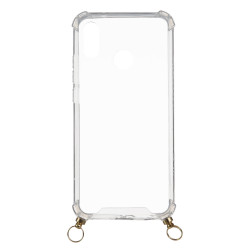 Funda Silicona Colgante Transparente para Huawei P20 Lite