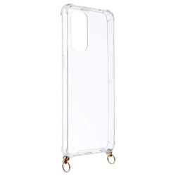 Funda Silicona Colgante Transparente  para Oppo Find X3 Lite