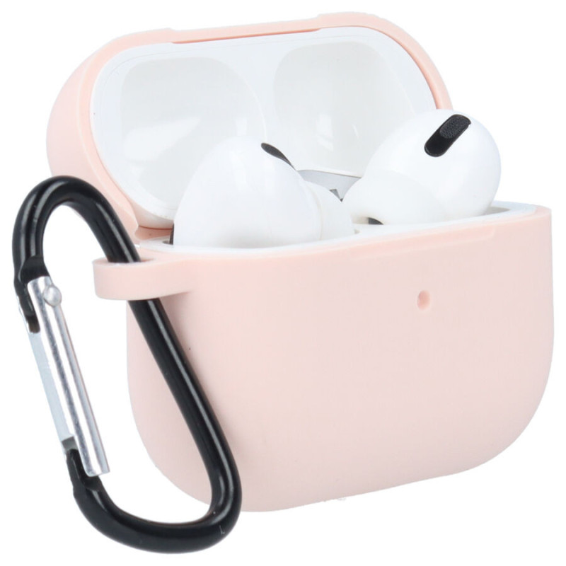 Cascos Xiaomi Inalambricos KORGALEY Carcasa Compatible Con 3 Lite Funda De Silicona Para Auriculares Inalámbricos A Prueba De Golpes Resistente A Los Impactos Cubierta Antipolvo Duradera - Rosa Redmi Buds