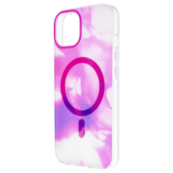 Funda Compatible con Magsafe Acuarela para iPhone 14 Plus