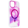 Funda Compatible con Magsafe Acuarela para iPhone 14 Plus