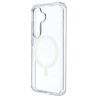 Funda Transparente Logo Compatible con Magsafe para Samsung Galaxy S24