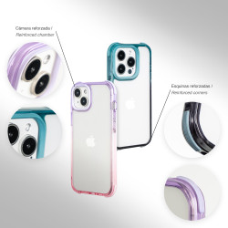 Funda Bumper Reforzada Degradada para iPhone SE