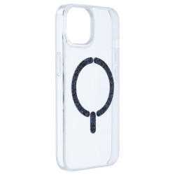 Funda Ring Glitter Compatible con Magsafe para iPhone 15 Plus