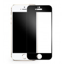 Cristal Templado Completo Negro para iPhone SE 2016