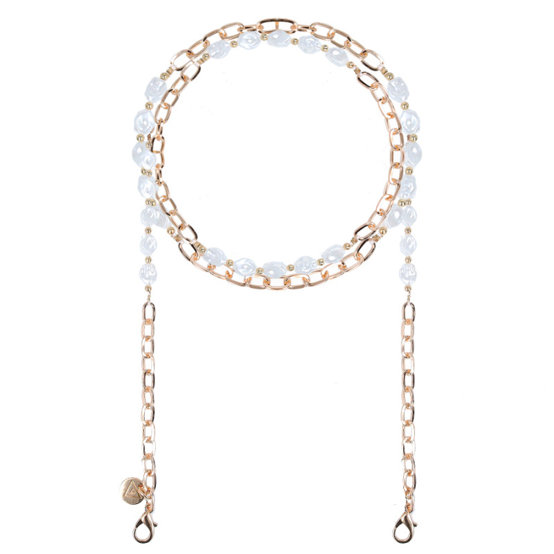 Colgante de Cadena con Perlas para Móvil Colgante de Cadena con Perlas para Móvil