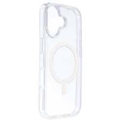 Funda Transparente Resistente Compatible con MagSafe para iPhone 16