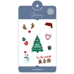 Stickers de Navidad - Personaliza tus dispositivos