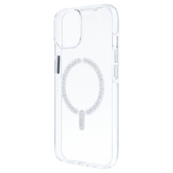 Funda Antiyellow Compatible con MagSafe con Brillantes para iPhone 13