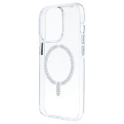 Funda Antiyellow Compatible con MagSafe con Brillantes para iPhone 14 Pro Max