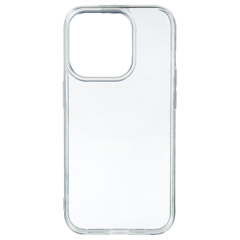 Funda Silicona Transparente para iPhone 15 Pro - La Casa de las Carcasas Funda Silicona Transparente para iPhone 15 Pro - La Casa de las Carcasas