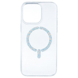 Funda Ring Glitter Compatible con Magsafe para iPhone 14 Pro Max - La Casa de las Carcasas