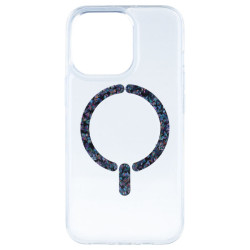 Funda Ring Glitter Compatible con Magsafe para iPhone 14 Pro Max - La Casa de las Carcasas