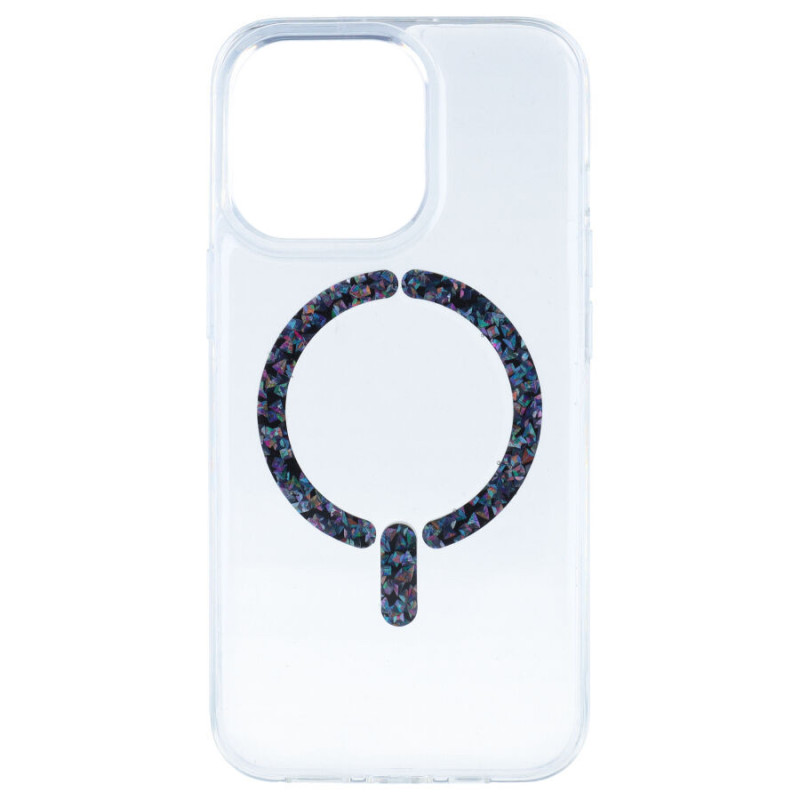 Funda Ring Glitter Compatible con Magsafe para iPhone 14 Pro Max - La Casa de las Carcasas Funda Ring Glitter Compatible con Magsafe para iPhone 14 Pro Max - La Casa de las Carcasas