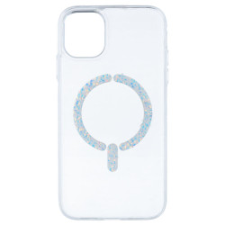 Funda Ring Glitter Compatible con Magsafe para iPhone 12 Pro Max - La Casa de las Carcasas